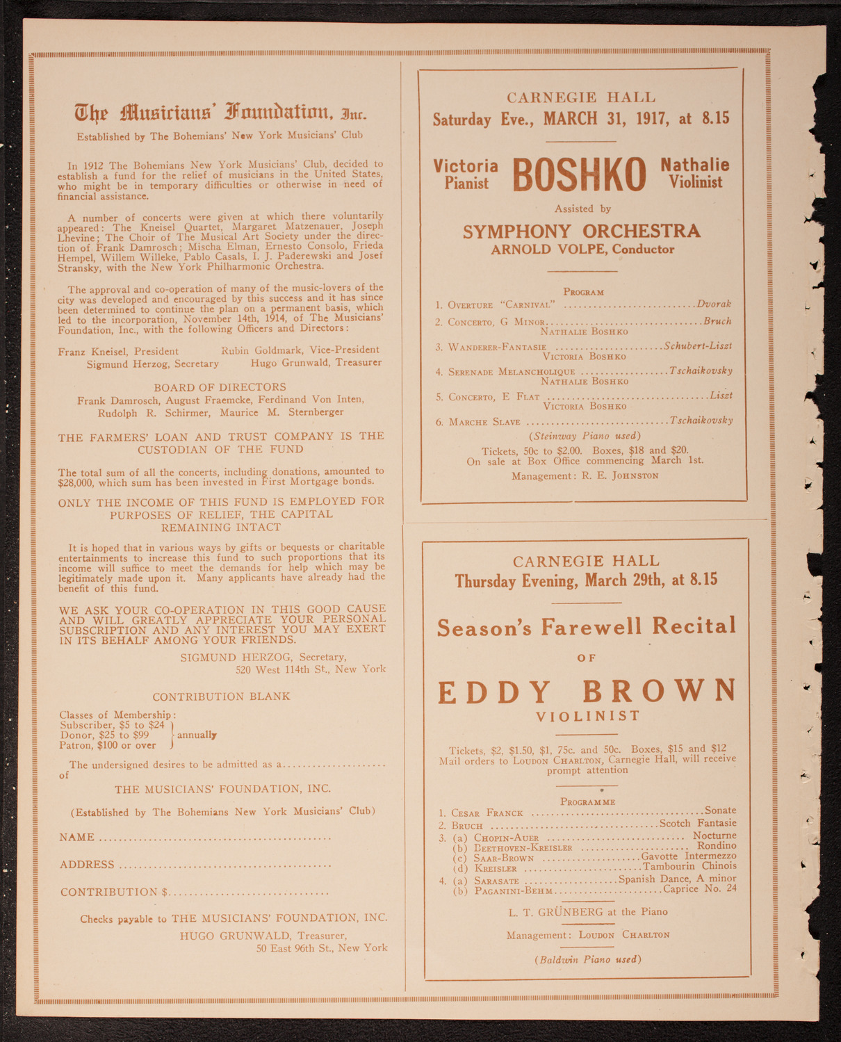 Newman Traveltalks: Hawaii and Manila, March 25, 1917, program page 10