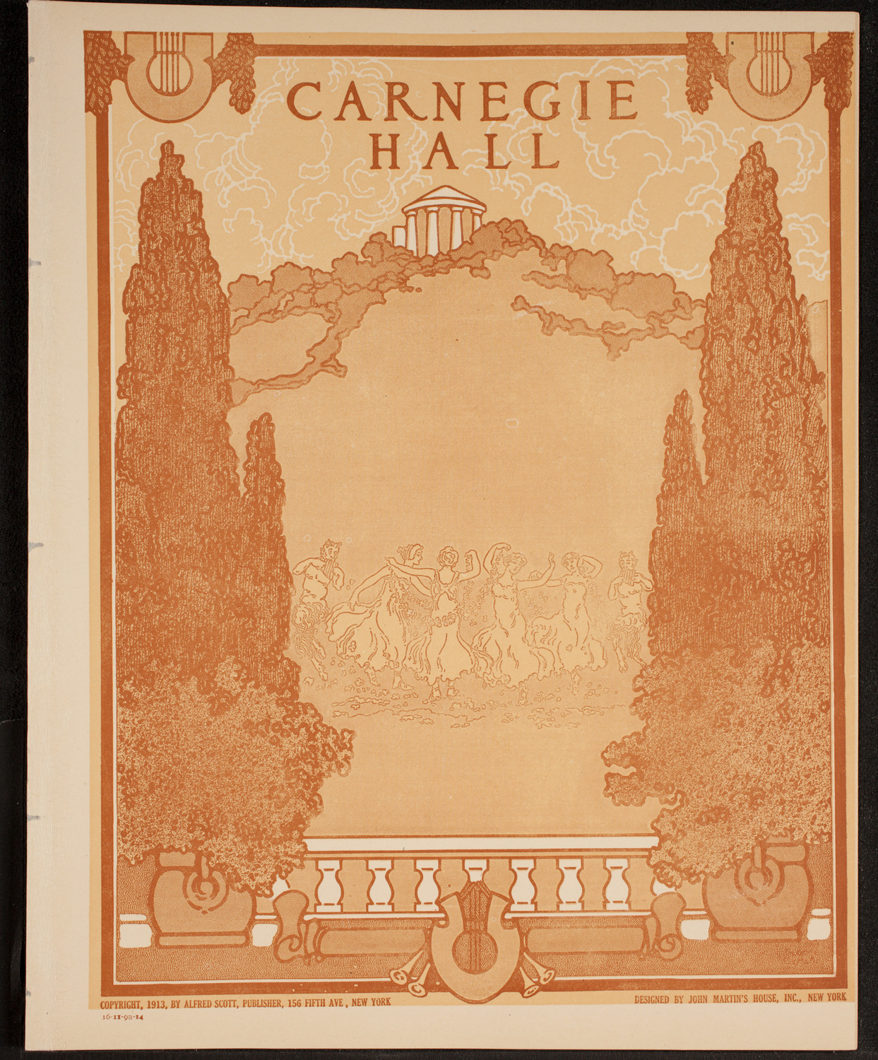 Elmendorf Lecture: Around the World Through the Panama Canal, November 9, 1914, program page 1