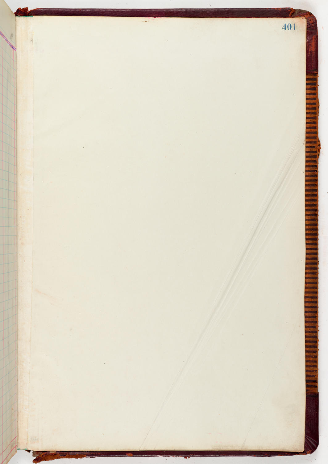 Music Hall Accounting Ledger, volume 5, page 401