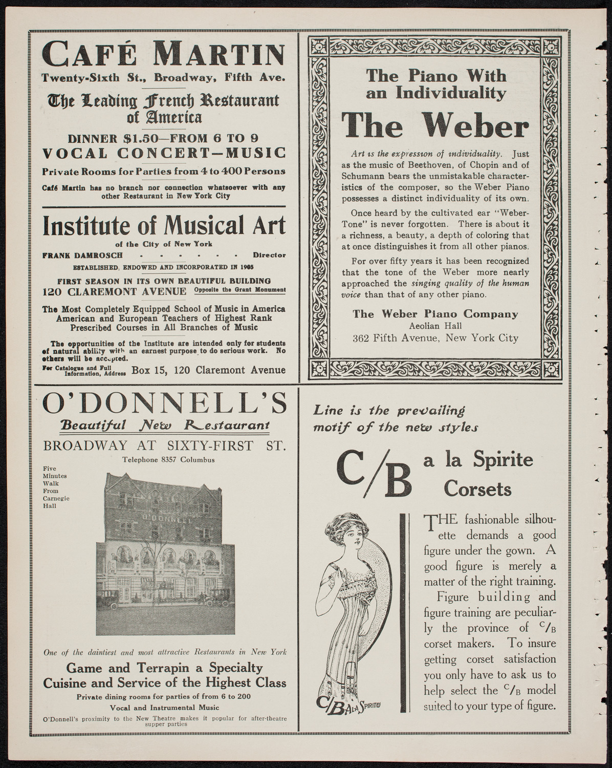 Oratorio Society of New York, March 29, 1911, program page 6