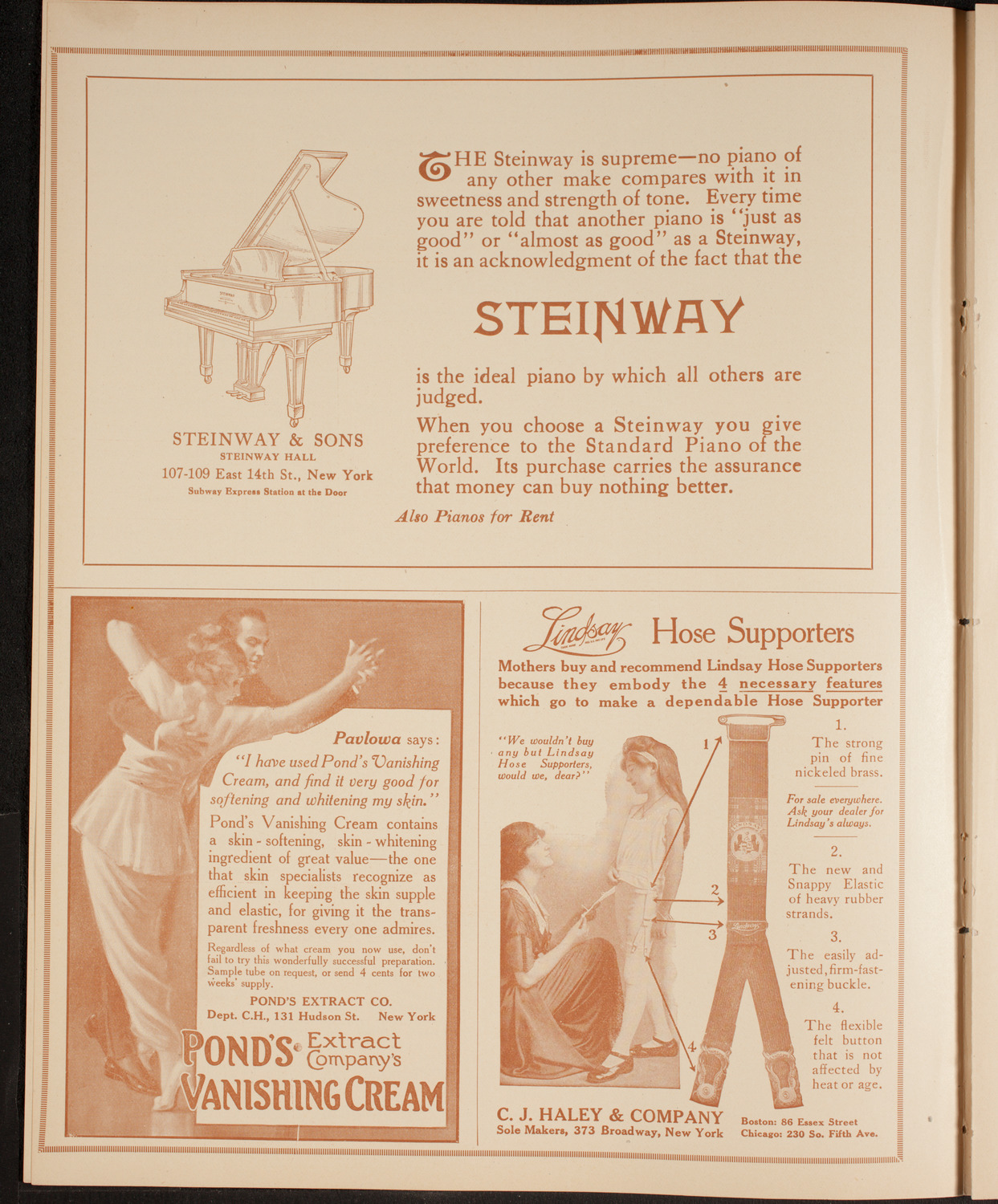 Elmendorf Lecture: Around the United States, December 7, 1914, program page 4