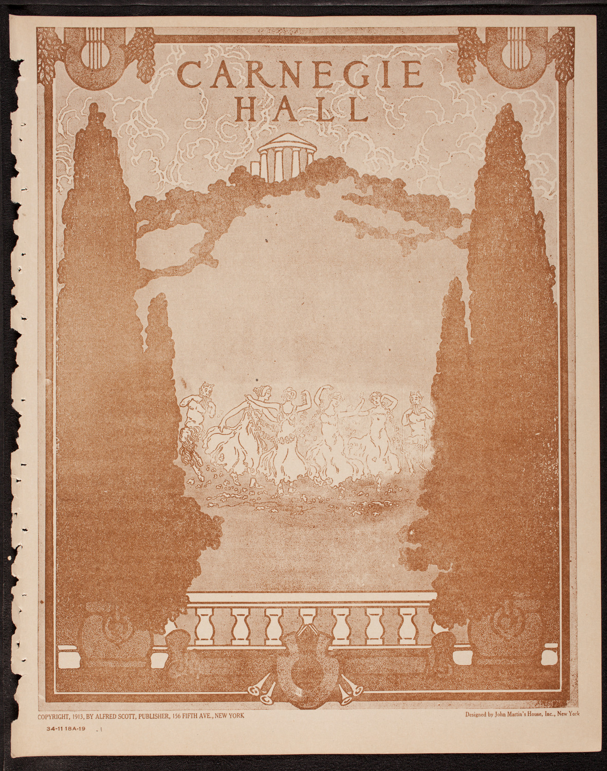 Rosalie Miller, Soprano, November 18, 1919, program page 1