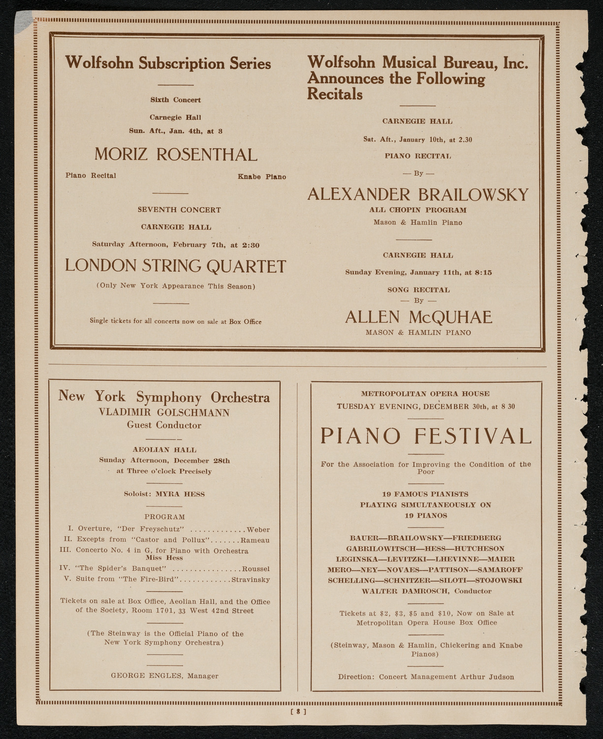 Newman Traveltalks: Around the World, December 23, 1924, program page 8