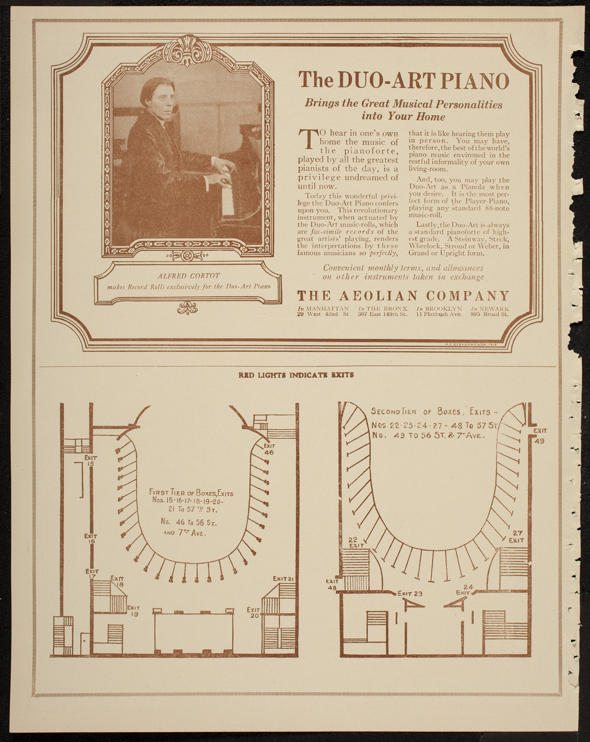 Albert Vertchamp, Violin, February 20, 1920, program page 10