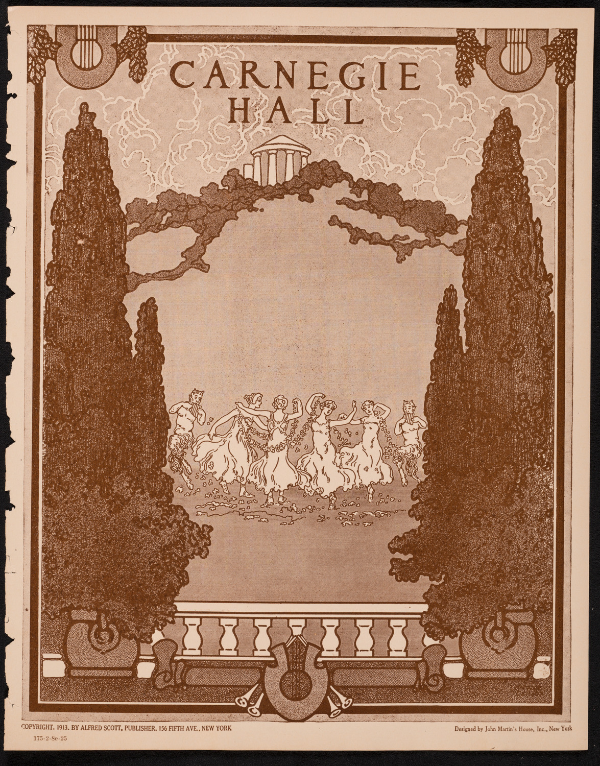 Fritz Kreisler, Violin, February 8, 1925, program page 1