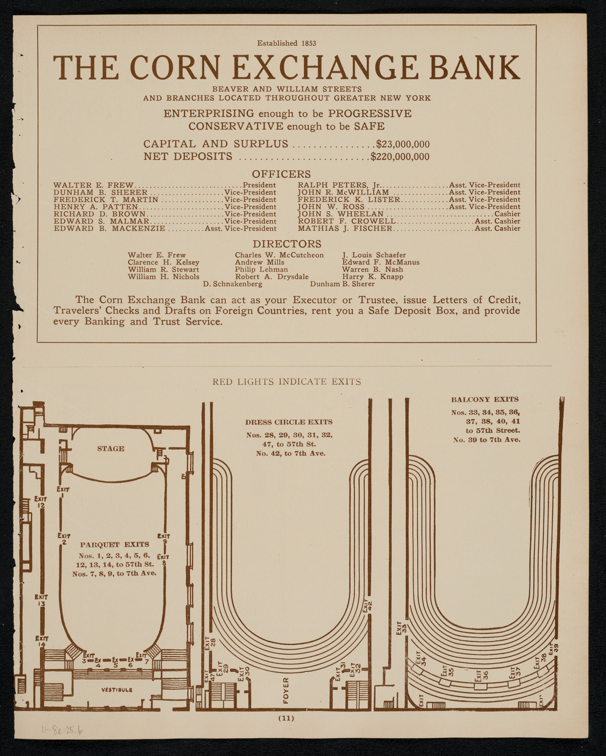 Mischa Elman, Violin, November 8, 1925, program page 11