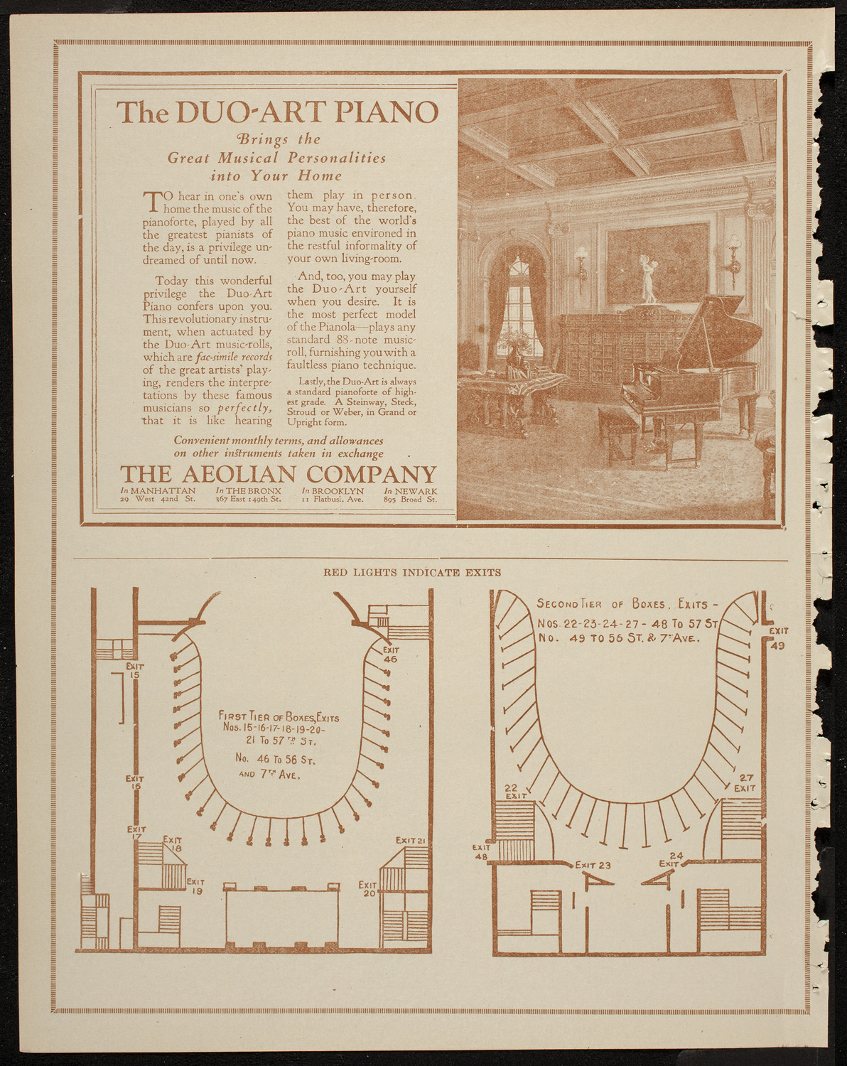 Benefit: St. Andrew's One Cent Coffee Stands Society, April 29, 1920, program page 10
