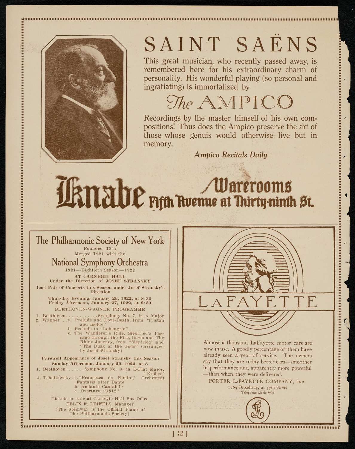 Burton Holmes Travelogue: Inspecting the Philippines, January 23, 1922, program page 12