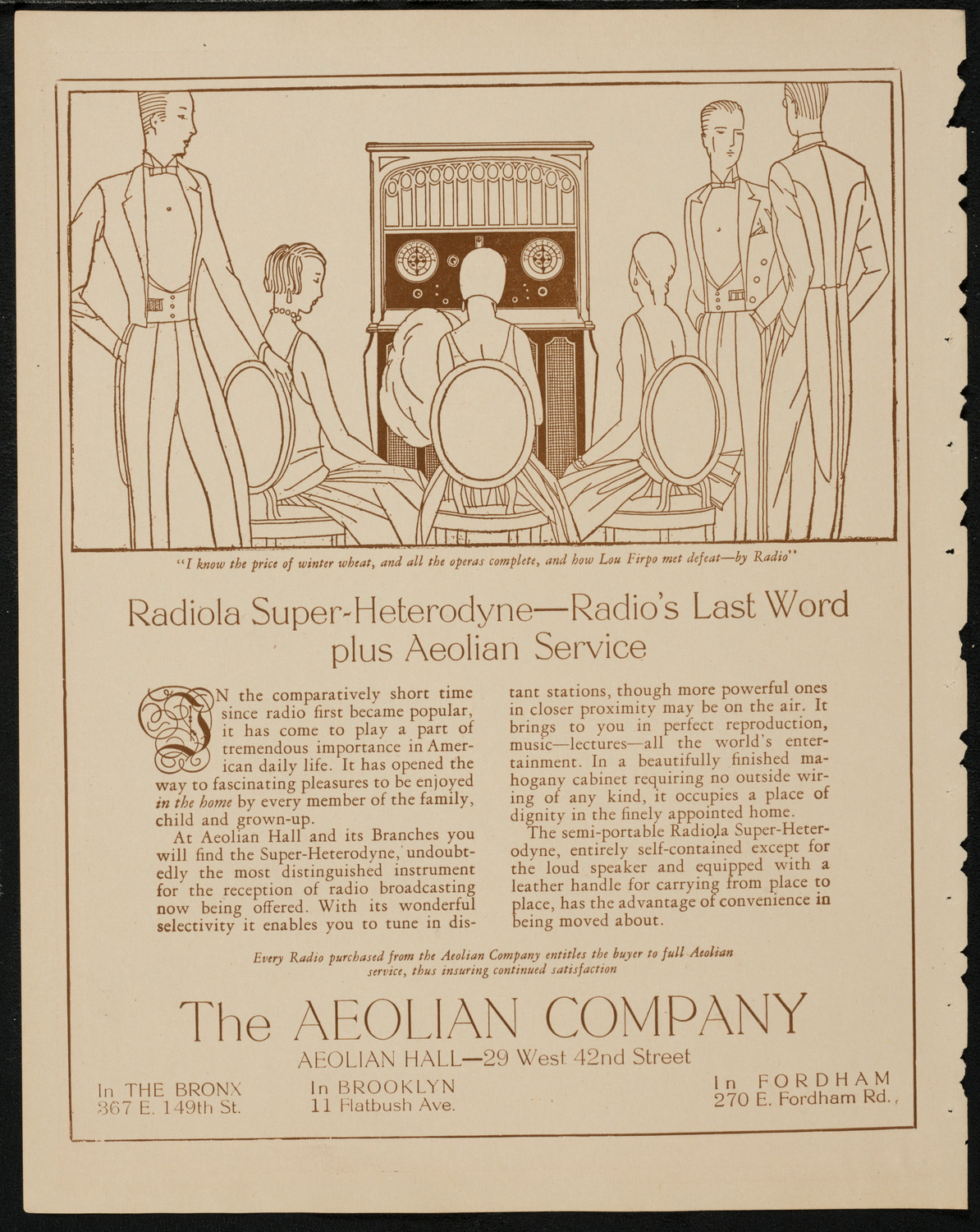 Ethyl Hayden, Soprano, April 20, 1925, program page 2