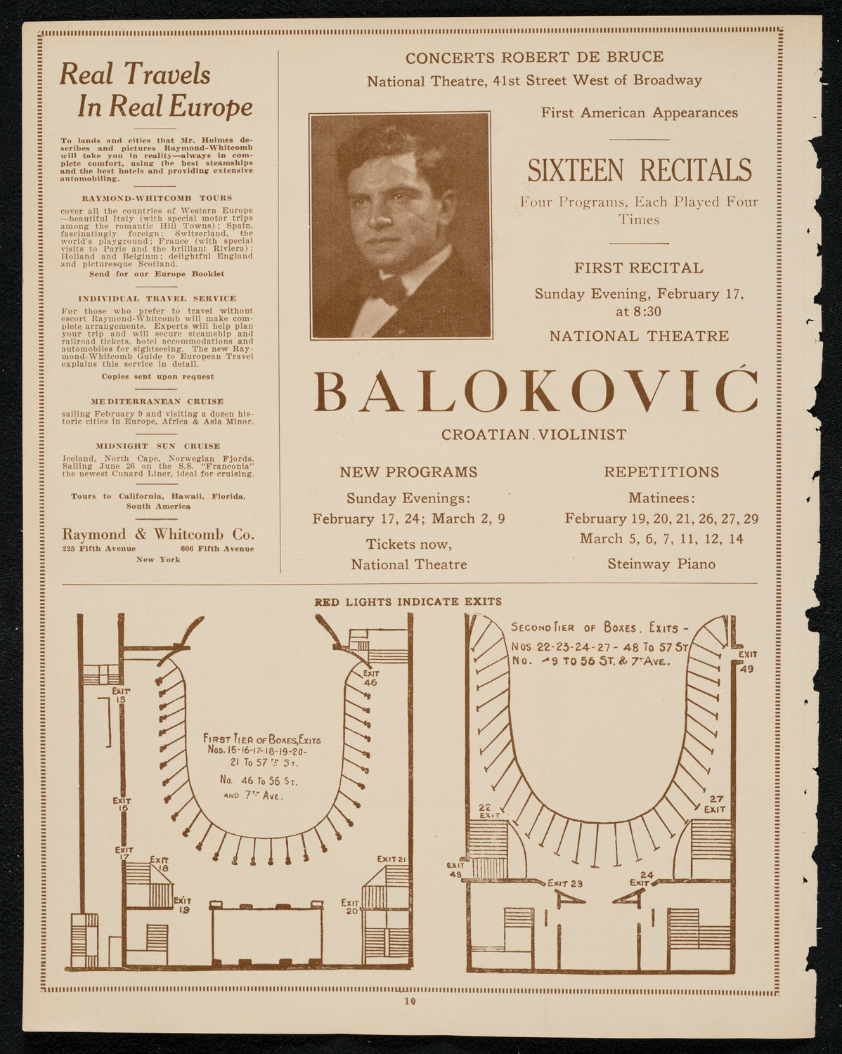 Burton Holmes Travelogue: Obregon's Mexico, February 10, 1924, program page 10