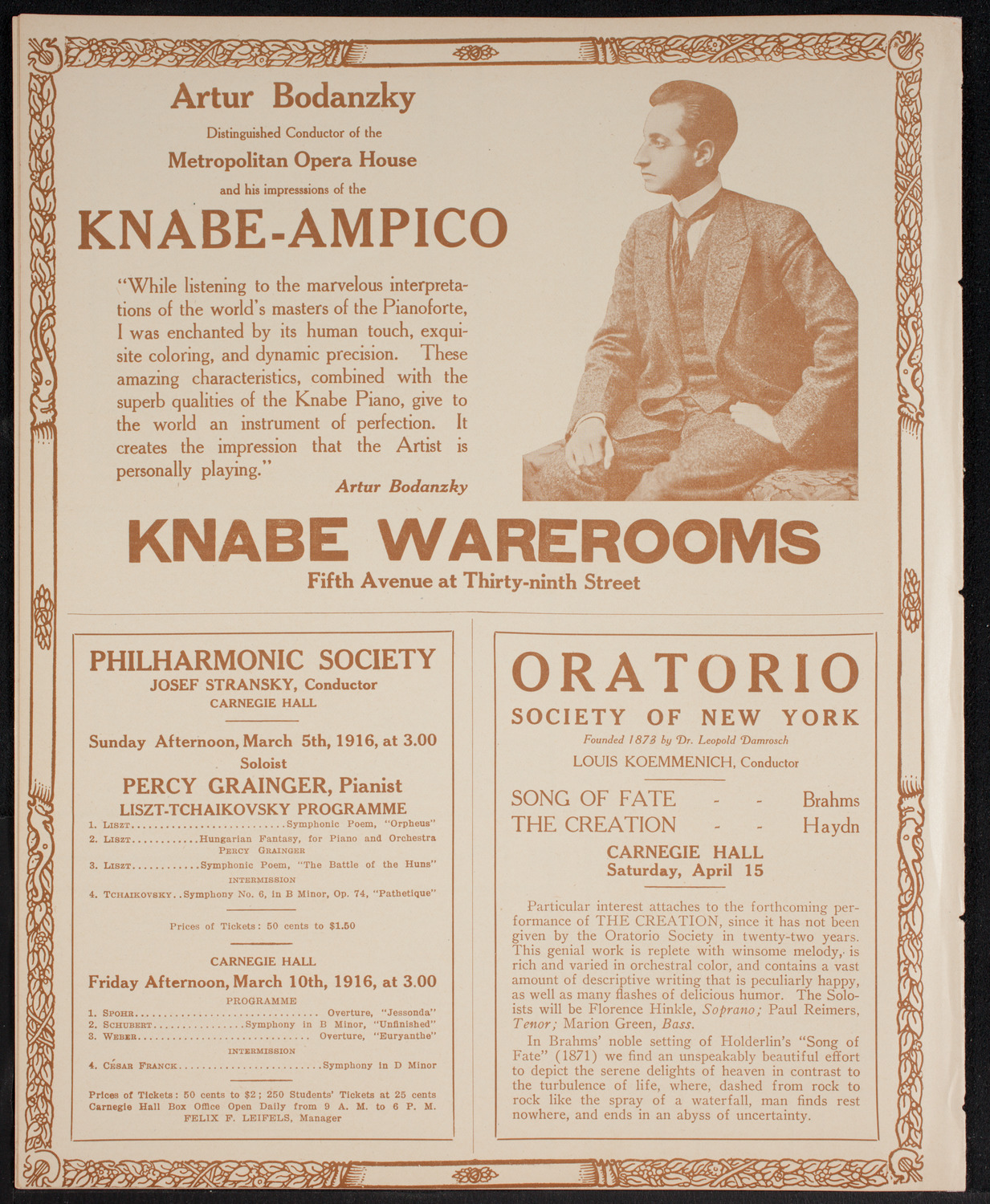 Young Women's Christian Associations of America 50th Anniversary Service, March 3, 1916, program page 12