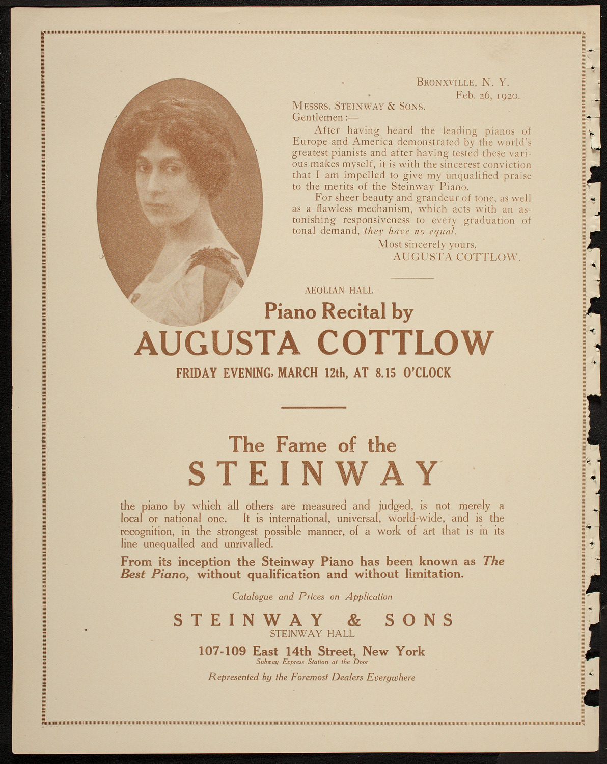 Symphony Concert for Young People, March 6, 1920, program page 4