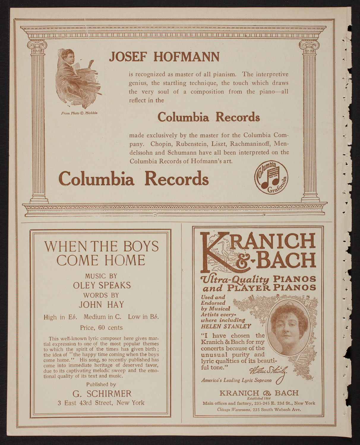 Symphony Concert for Young People, February 23, 1918, program page 6