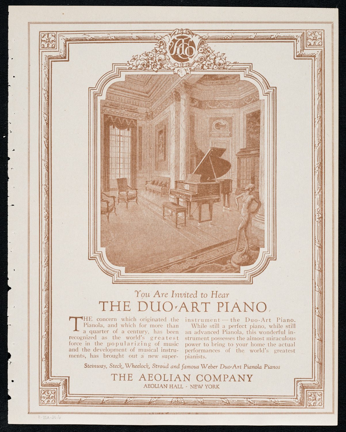 Birgit Engell, Soprano, November 22, 1920, program page 11
