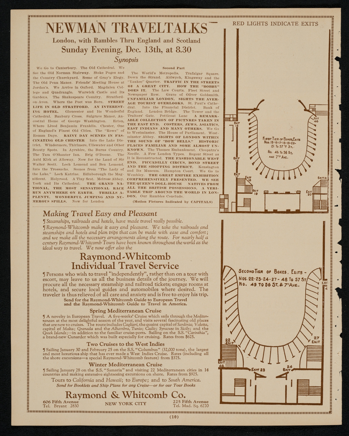 Newman Traveltalks: Paris and Northern France, December 6, 1925, program page 10