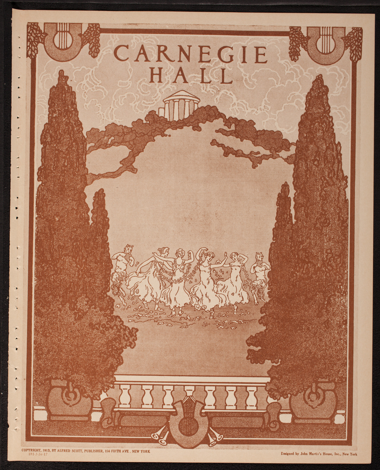 Intercollegiate Glee Club Contest, March 3, 1917, program page 1