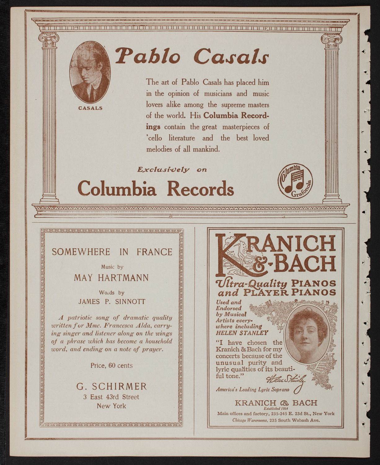 New York Philharmonic, February 3, 1918, program page 6