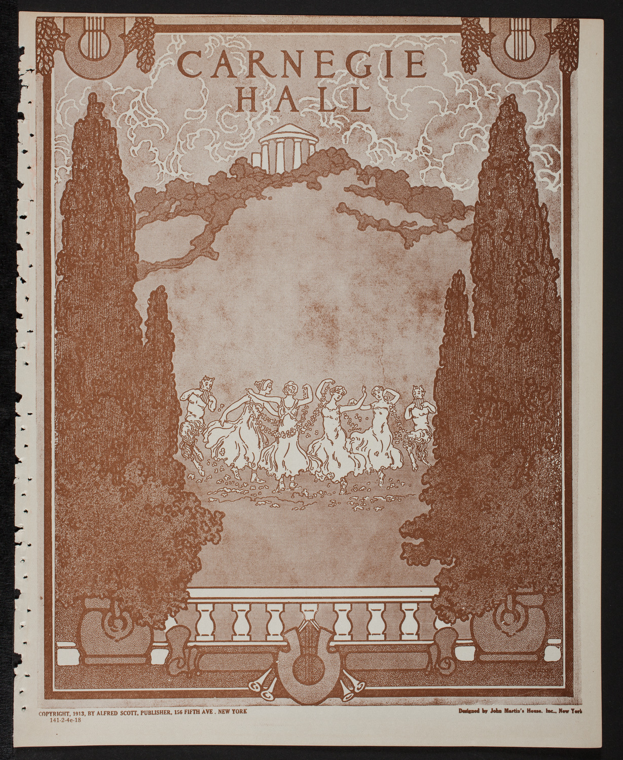 Meeting: The Humanitarian Cult, February 4, 1918, program page 1