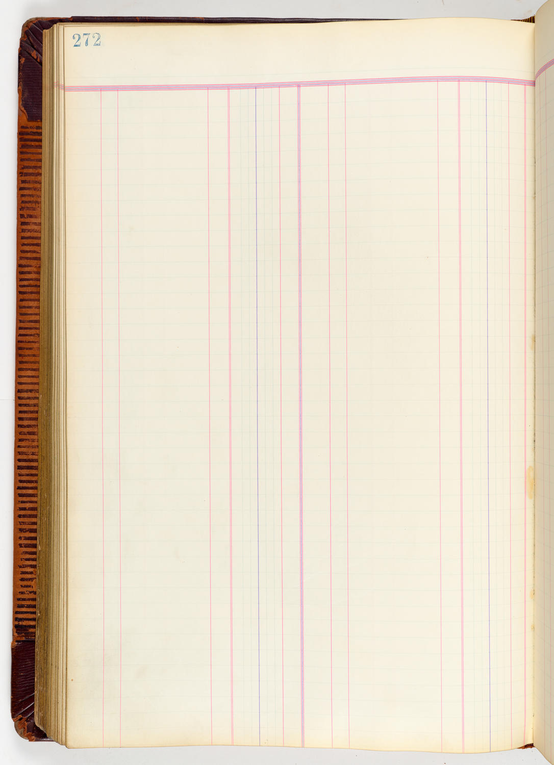 Music Hall Accounting Ledger, volume 3, page 272