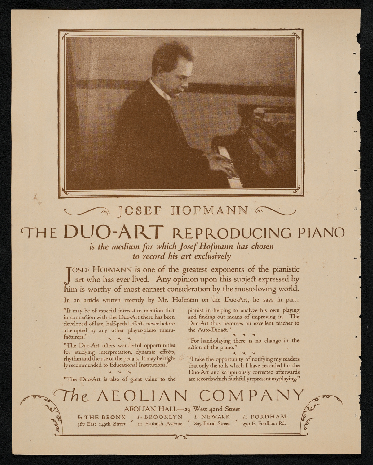 City Symphony Orchestra, January 20, 1923, program page 2