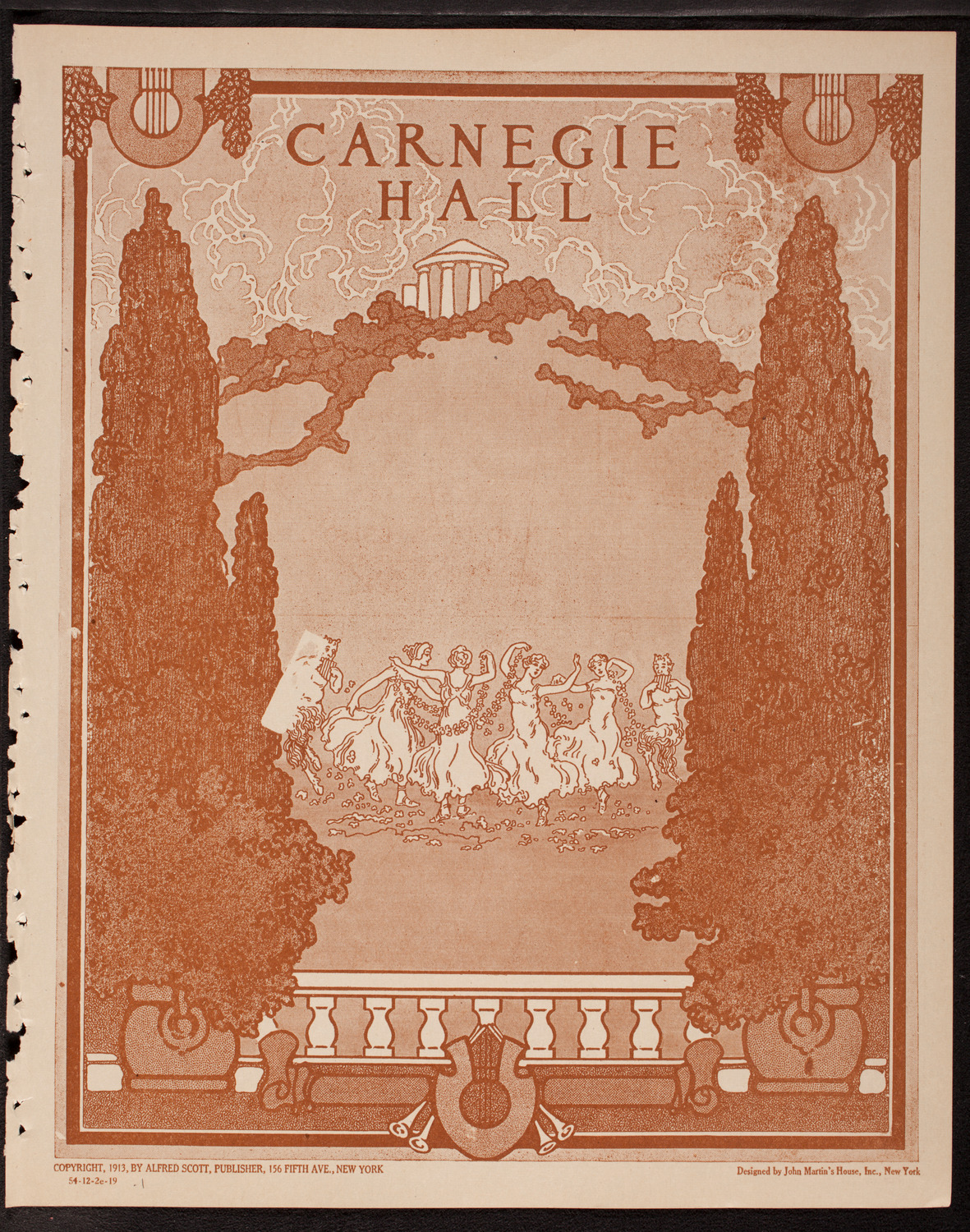 Philadelphia Orchestra, December 2, 1919, program page 1