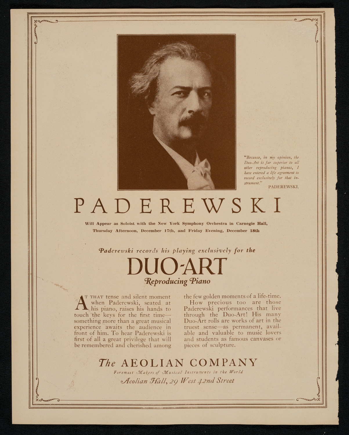 State Symphony Orchestra of New York, December 22, 1925, program page 2