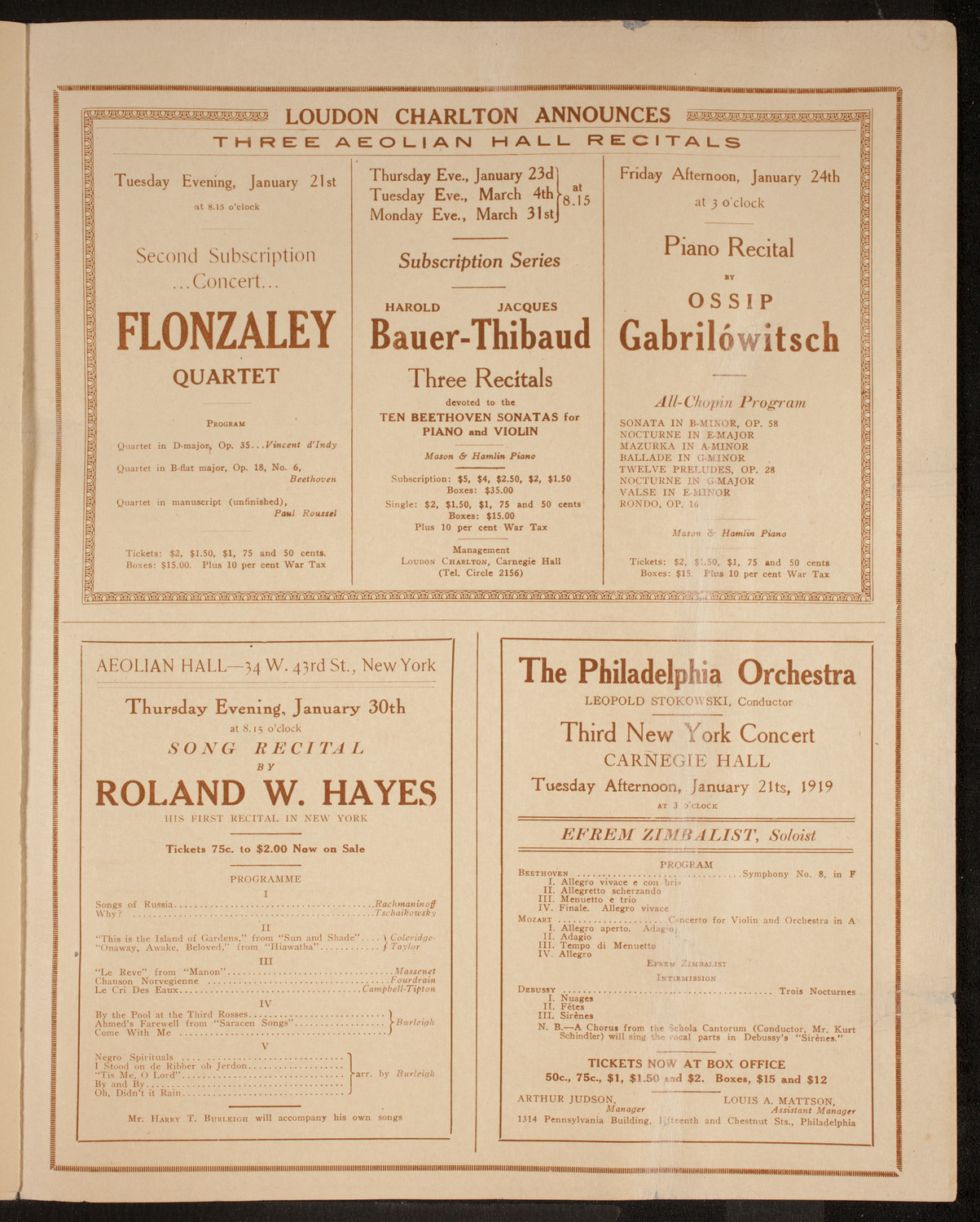 Mecca Temple: First Ladies' Night, 1919, January 18, 1919, program page 11