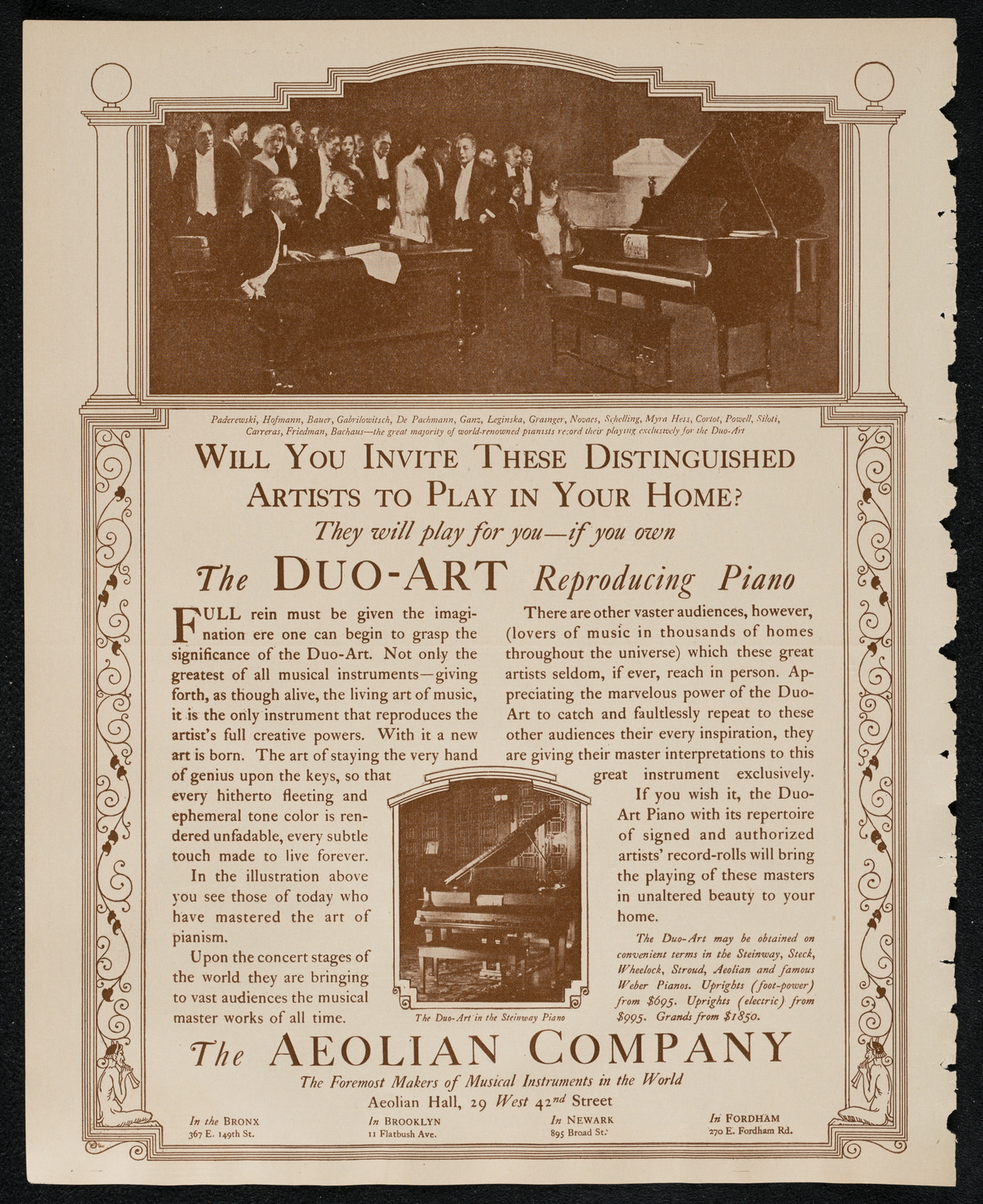 State Symphony Orchestra of New York, December 21, 1924, program page 2