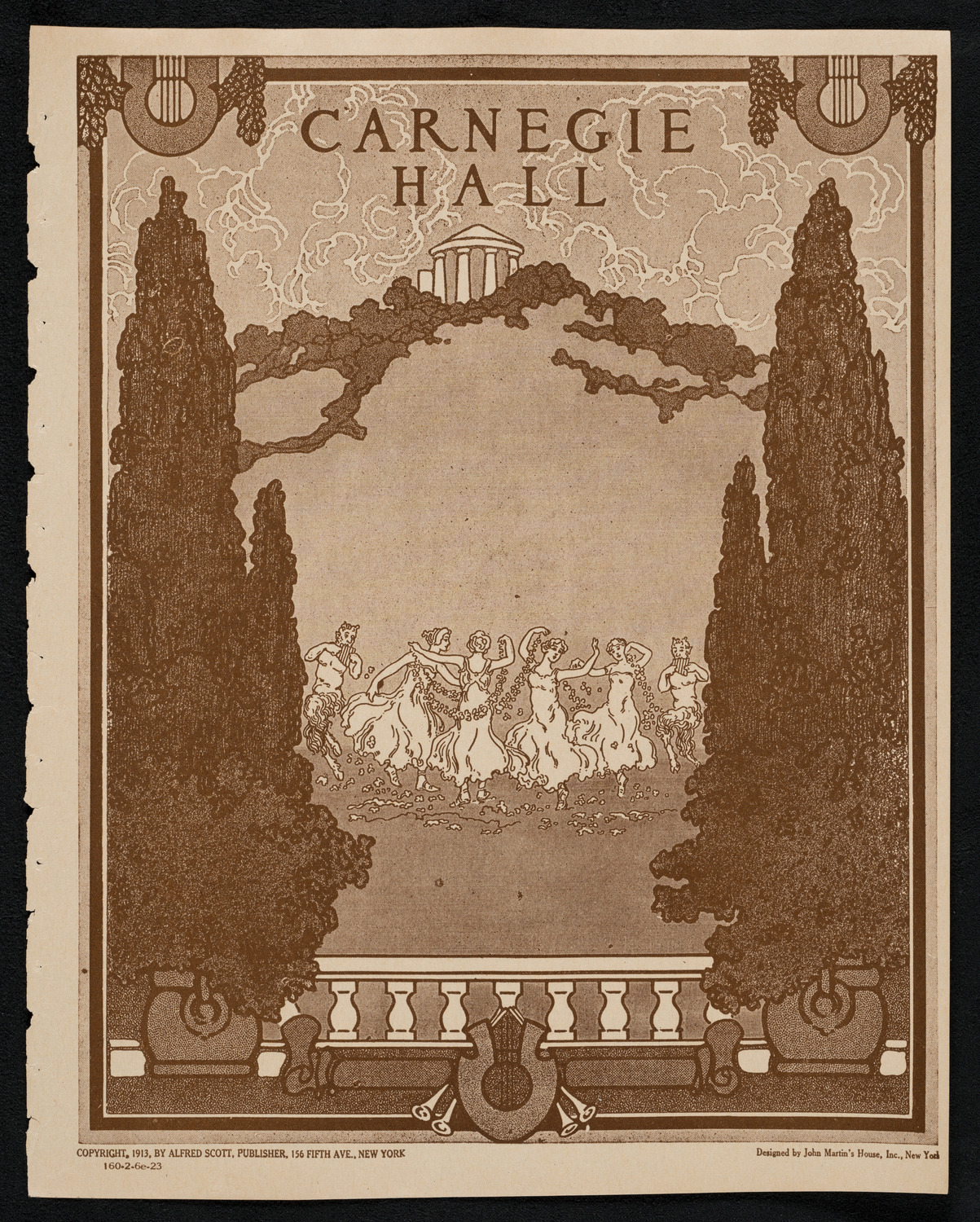 Philadelphia Orchestra, February 6, 1923, program page 1