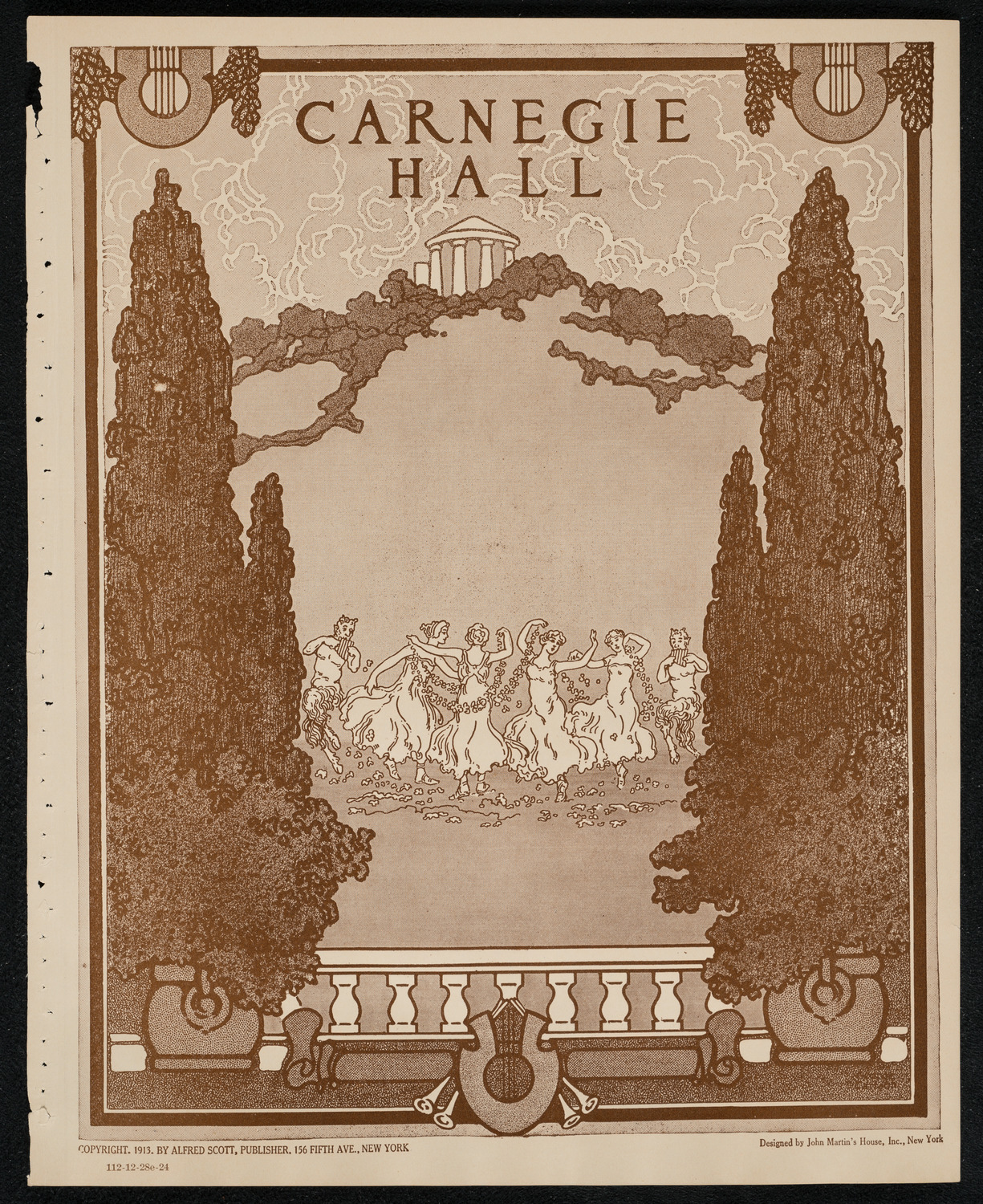 Benefit for Sanoker Relief, December 28, 1924, program page 1