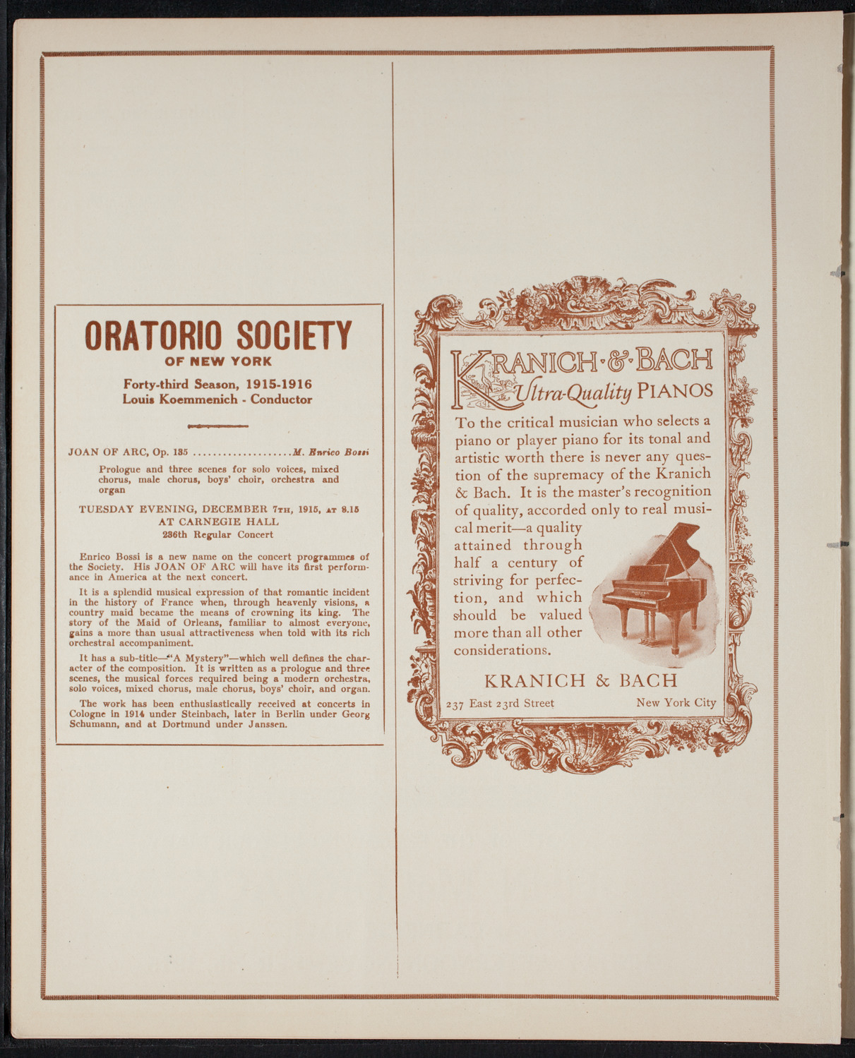 Graduation: Columbia University College of Pharmacy, May 13, 1915, program page 10