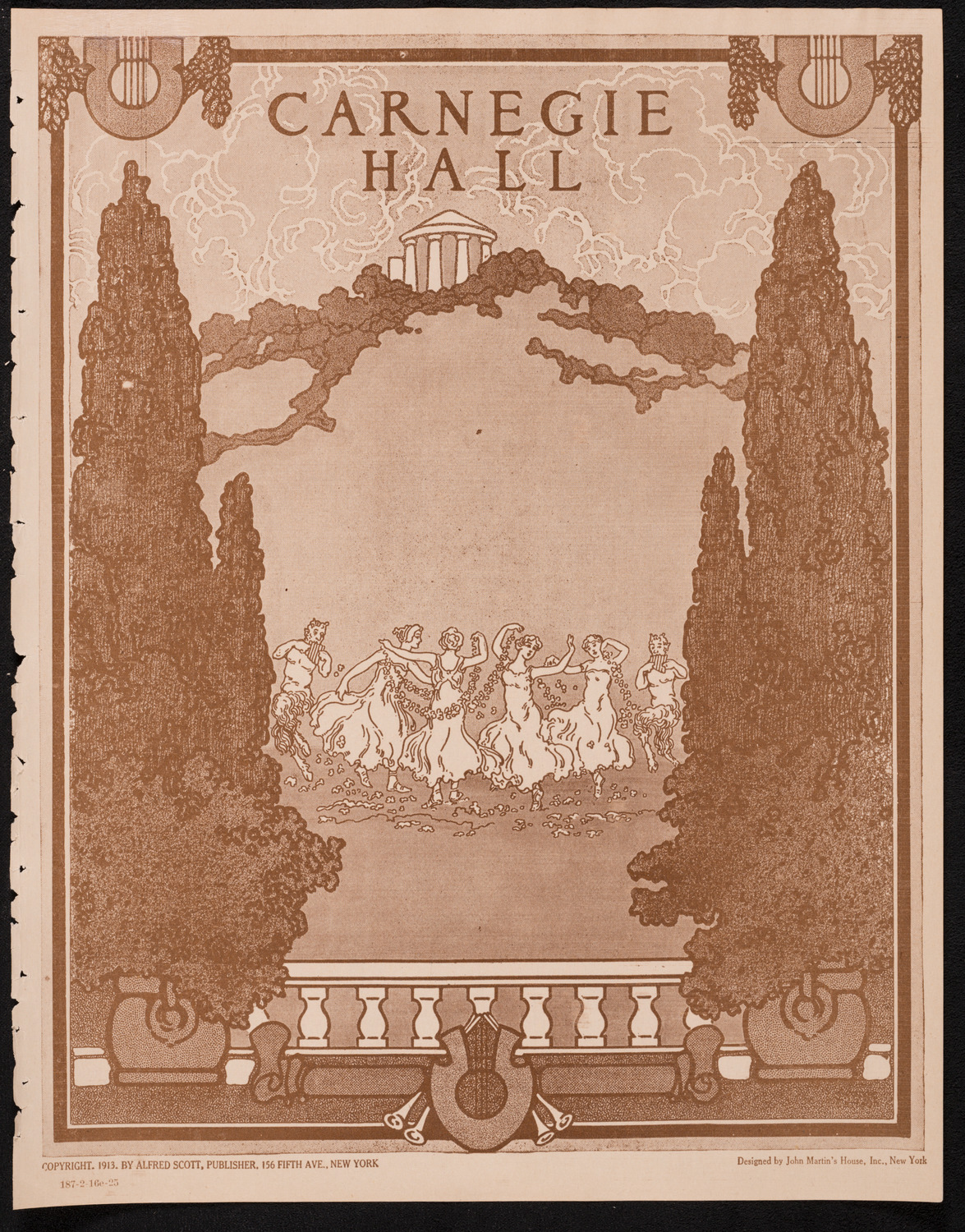 Greater New York Campaign for Palestine Foundation Fund Concert and Meeting, February 16, 1925, program page 1