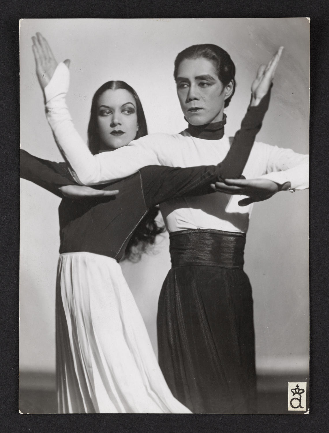 Yeichi Nimura and Lisan Kay in "Creature Conversations," 1936