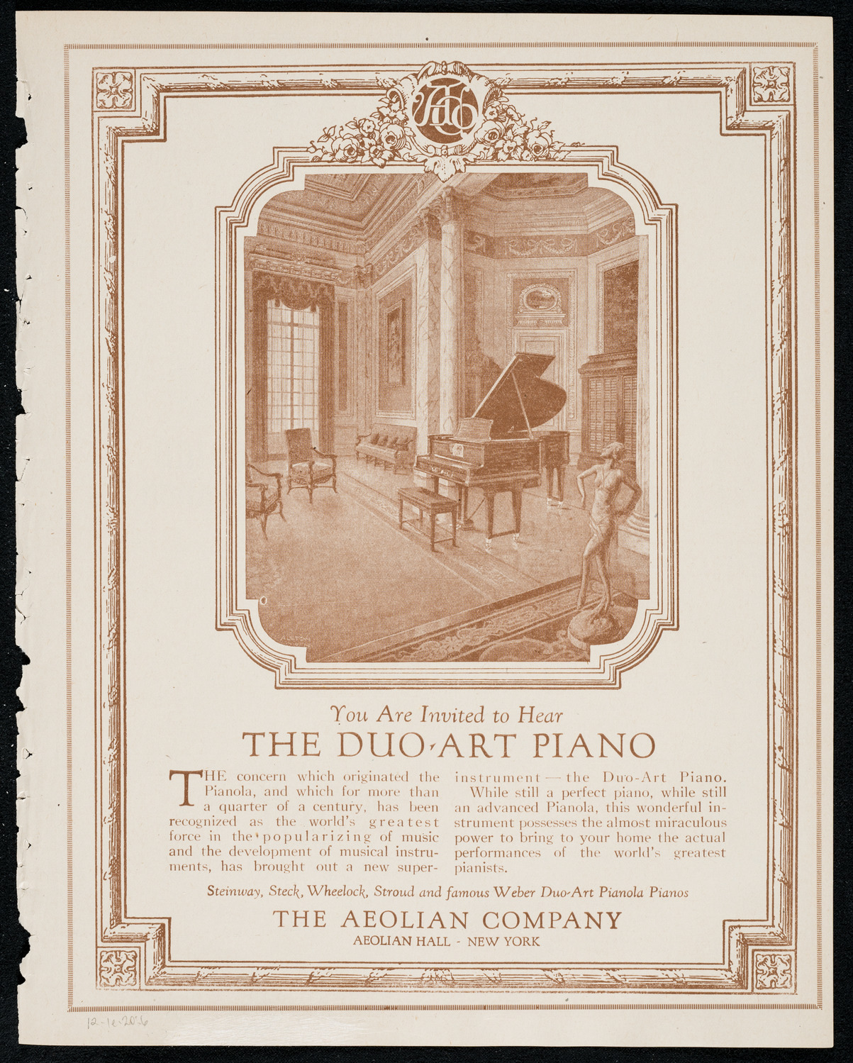 Festival of Jewish Music featuring Joseph Rosenblatt and Zimro, December 1, 1920, program page 11