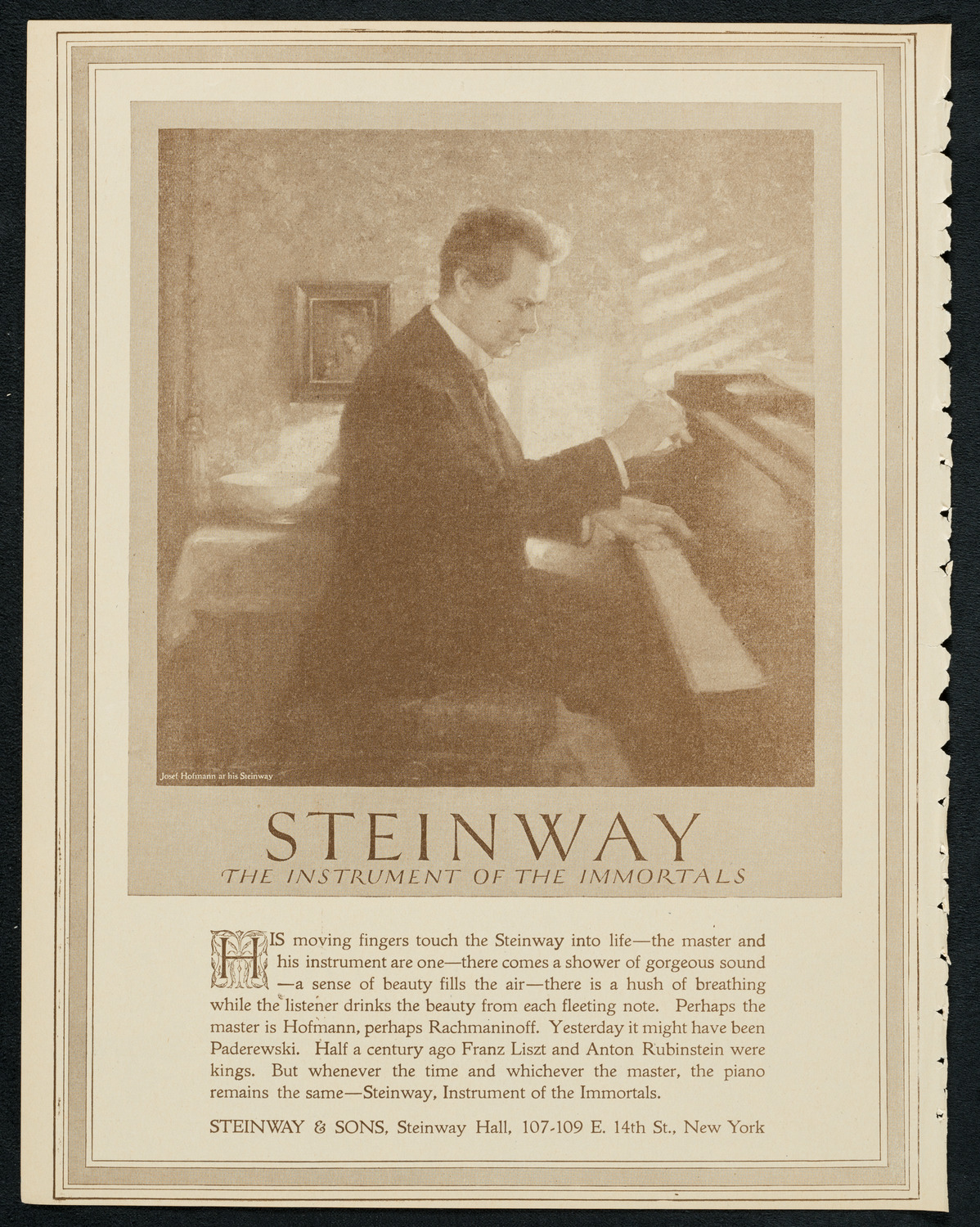 Paul Althouse and Arthur Middleton, October 24, 1923, program page 4