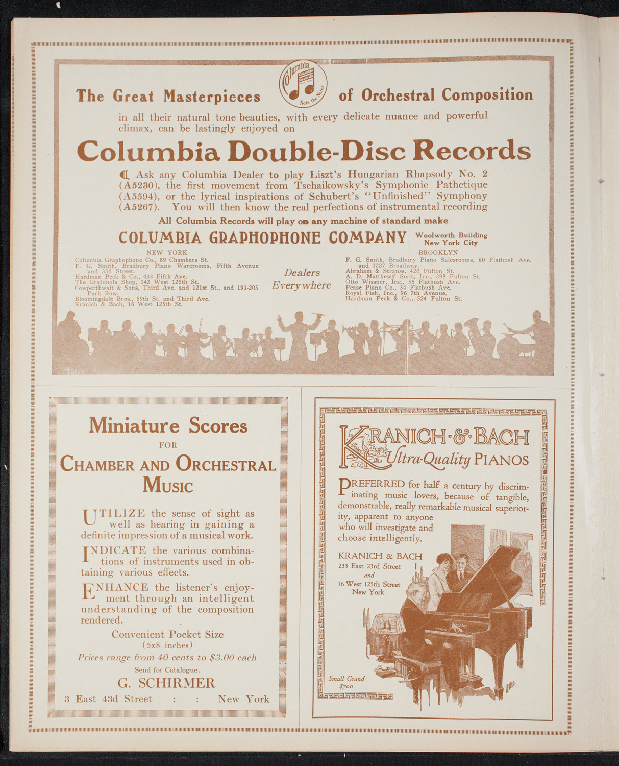 Elmendorf Lecture: Northern Italy, November 28, 1915, program page 6