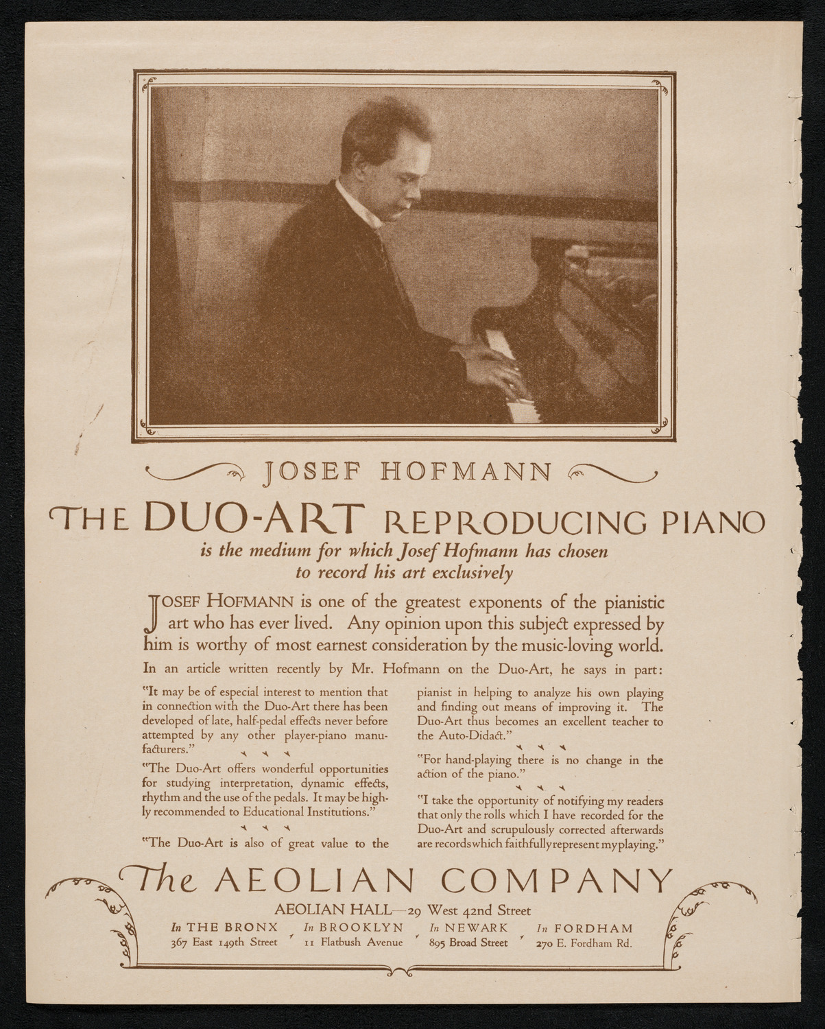 Margaret Matzenauer, Mezzo-Soprano, January 17, 1923, program page 2