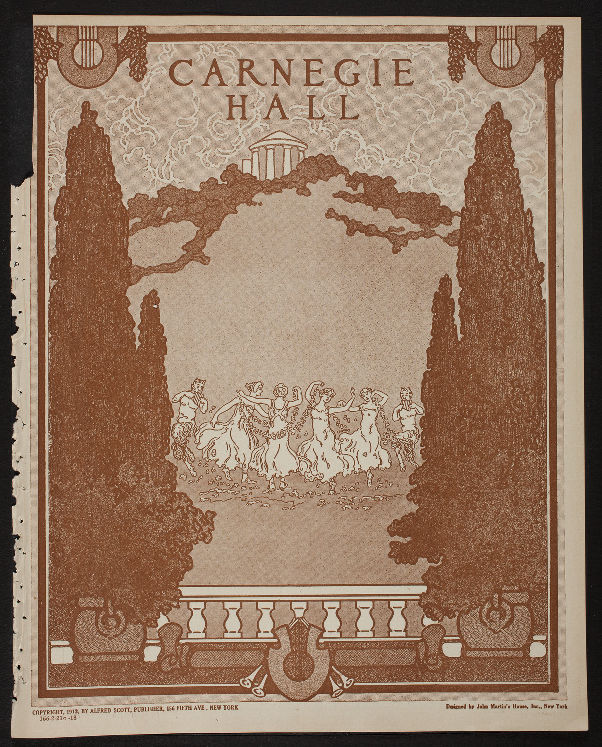 New York Philharmonic, February 21, 1918, program page 1