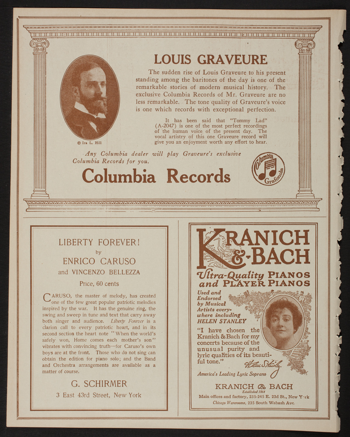 Music School Settlement Festival Concert, March 6, 1918, program page 6