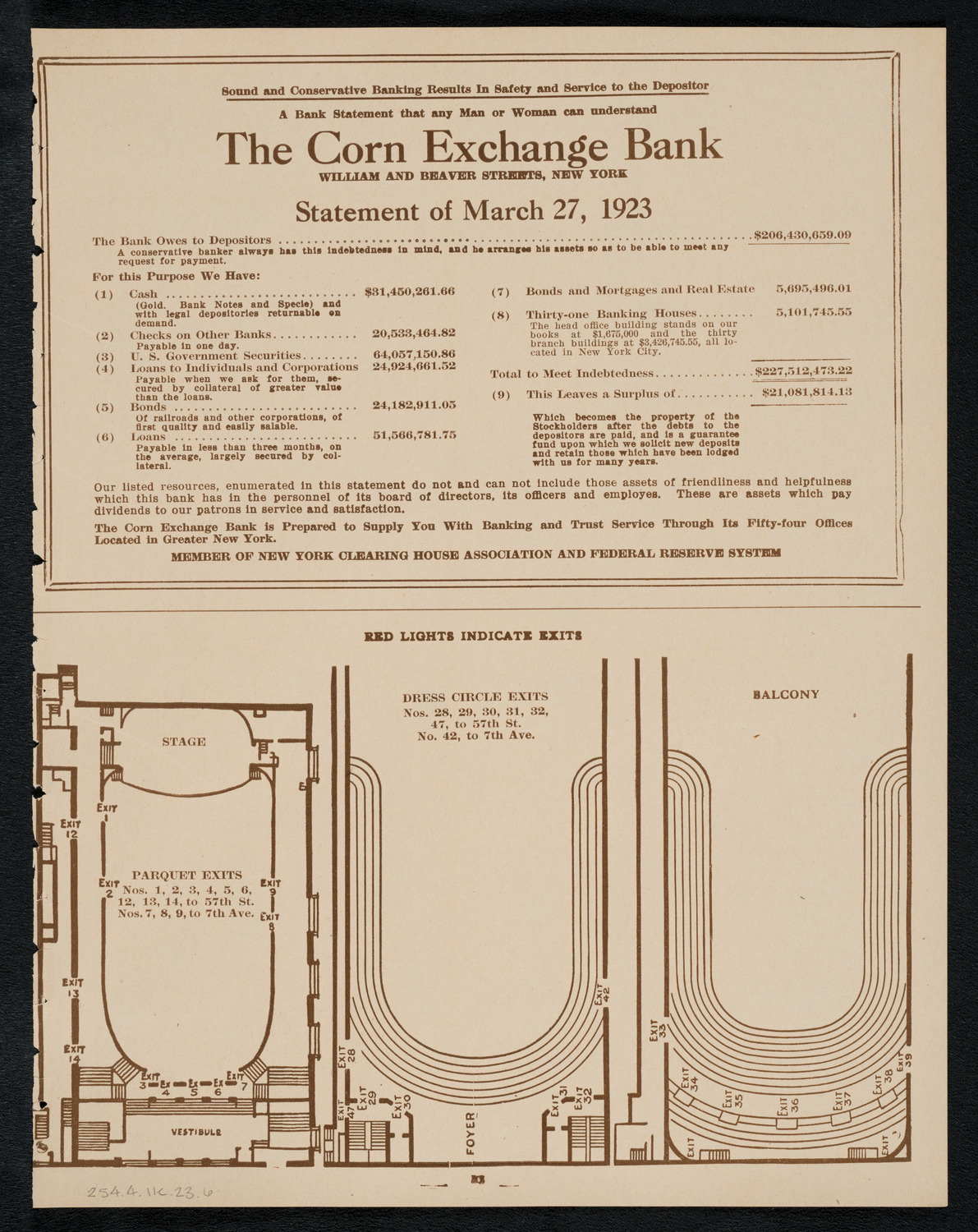 The Bakule Chorus of Prague, April 11, 1923, program page 11