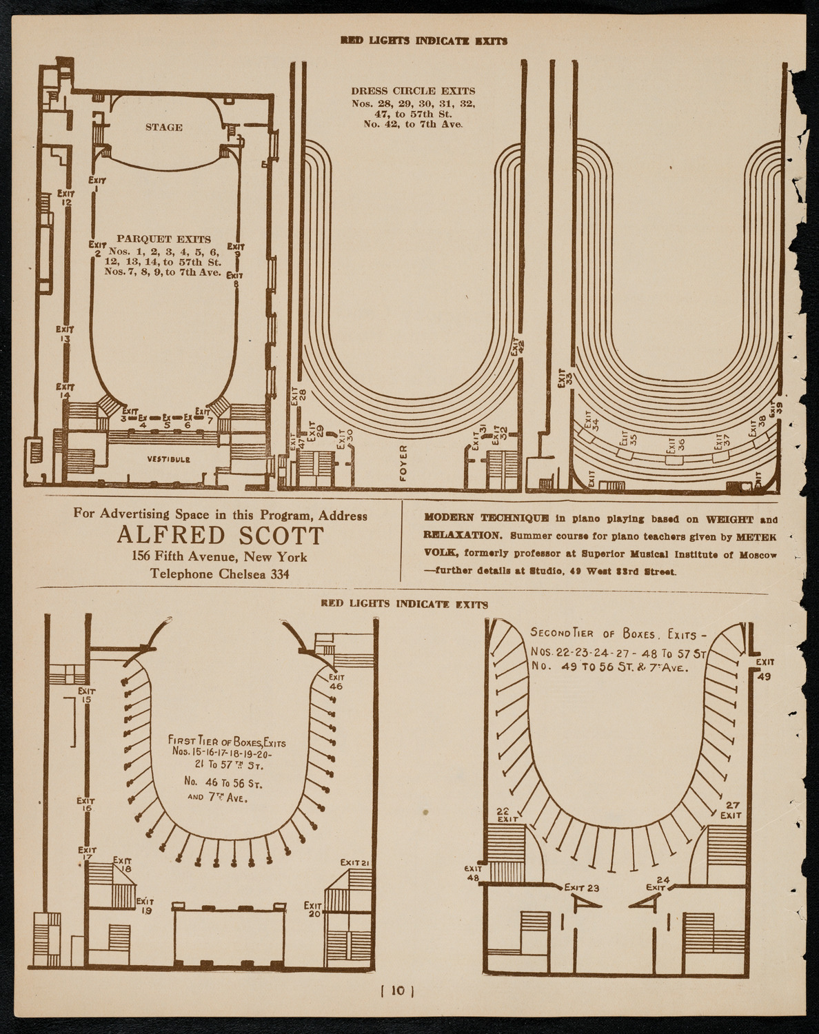 Leopold Godowsky, Piano, May 3, 1922, program page 12