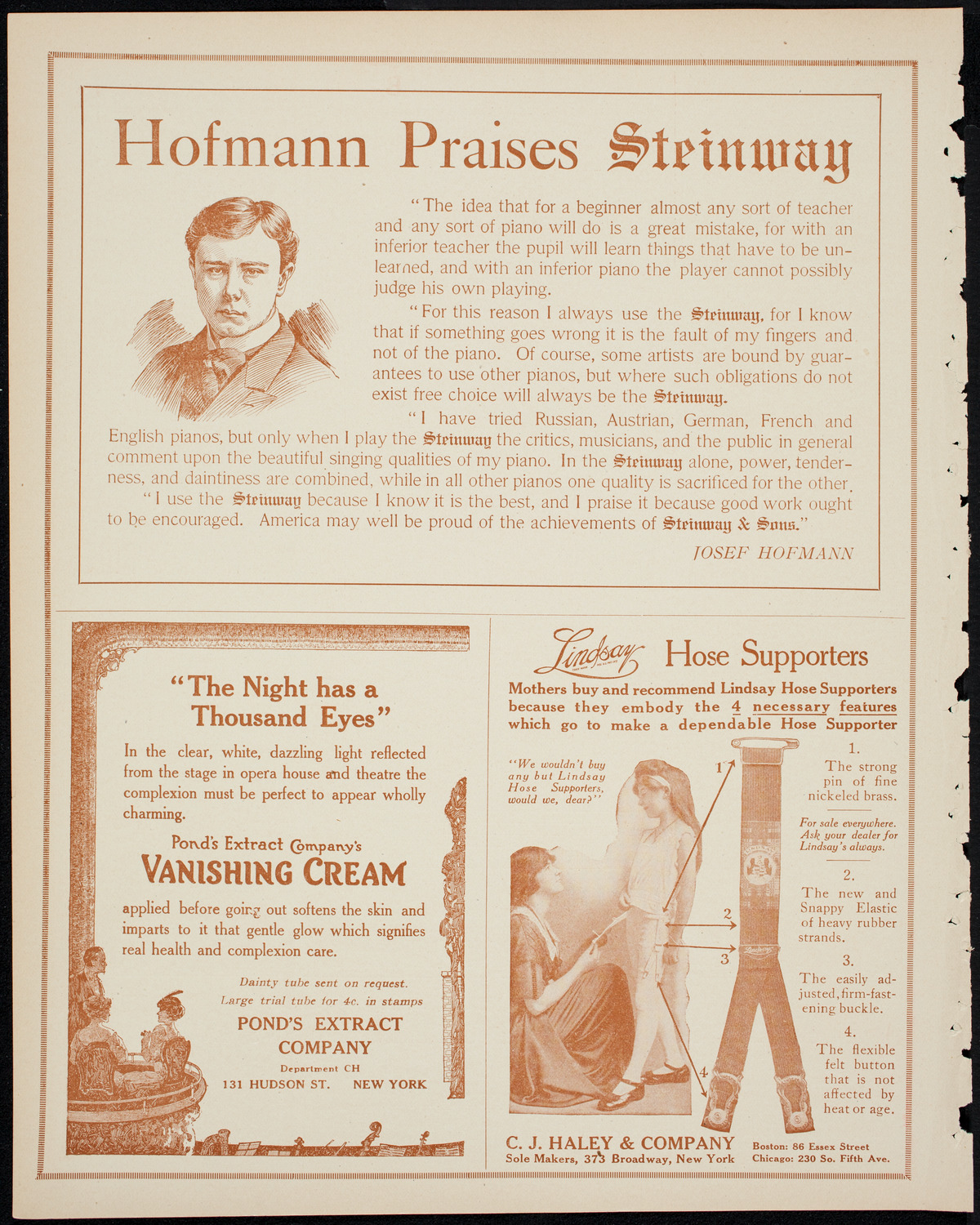 Newman Traveltalks: Vienna, April 5, 1914, program page 4