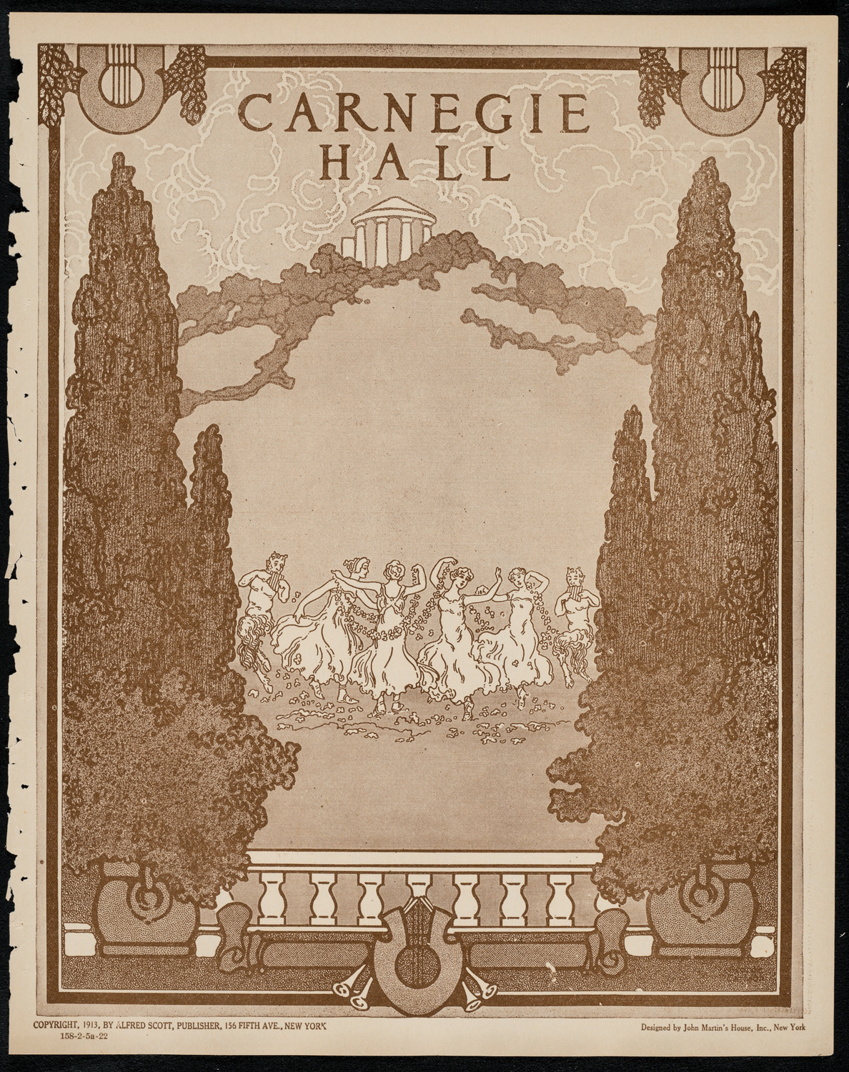 Claire Dux, Soprano, February 5, 1922, program page 1