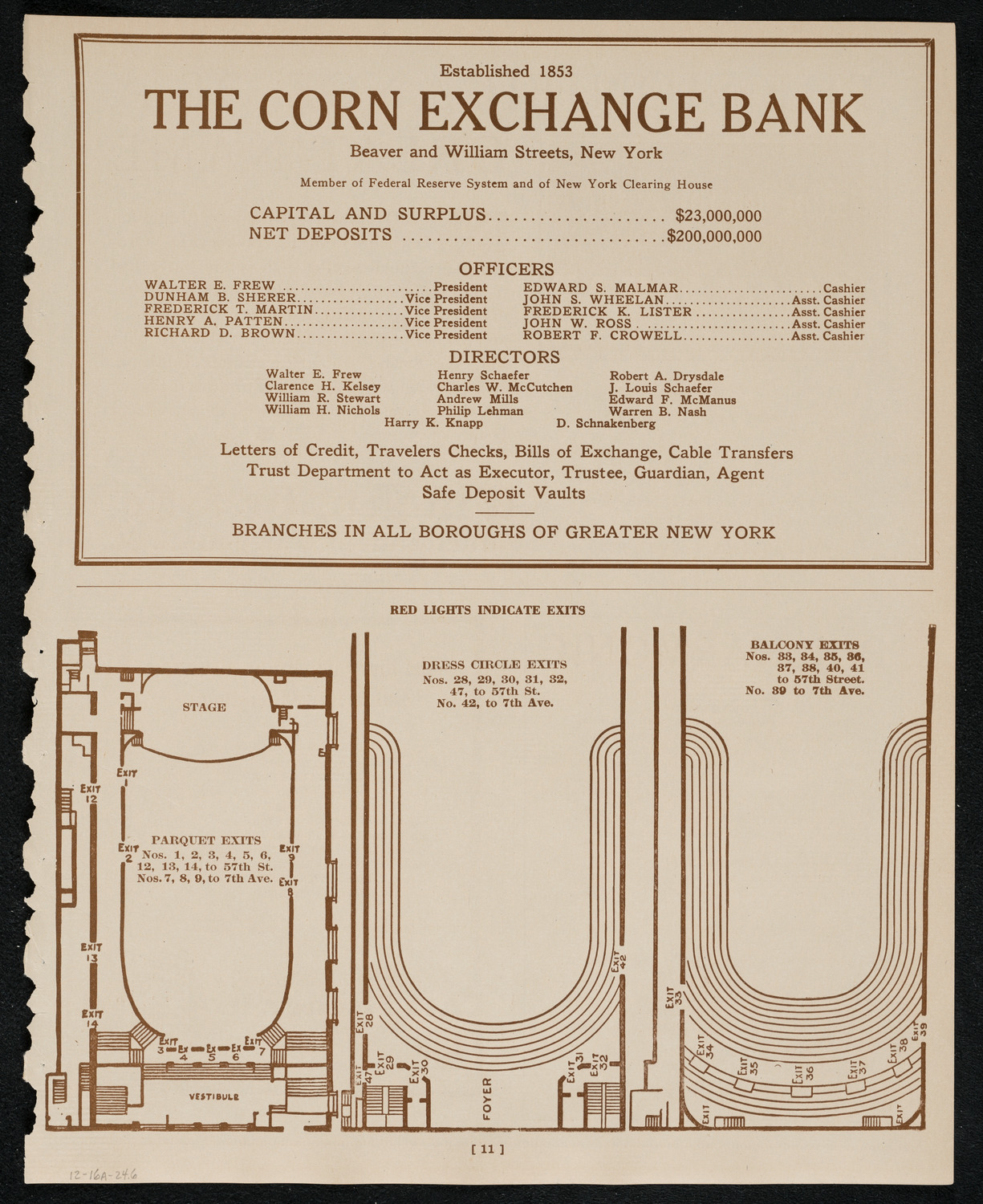 State Symphony Orchestra of New York, December 16, 1924, program page 11