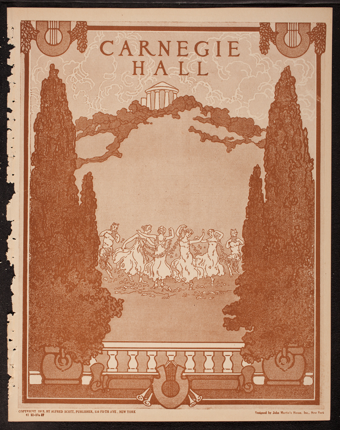 Newman Traveltalks: Our National Parks, November 19, 1917, program page 1