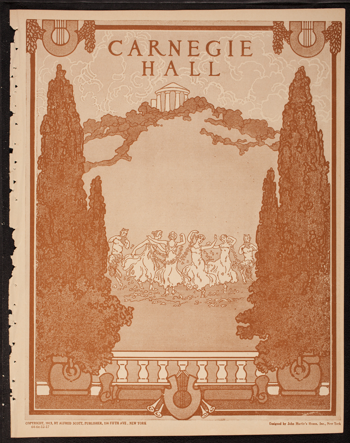 New York Philharmonic, December 6, 1917, program page 1