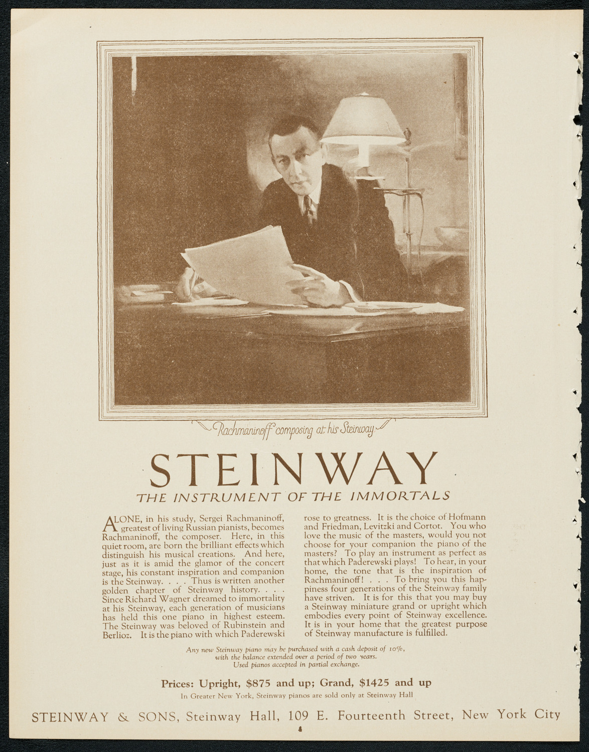 Newman Traveltalks: Brazil, December 2, 1923, program page 4
