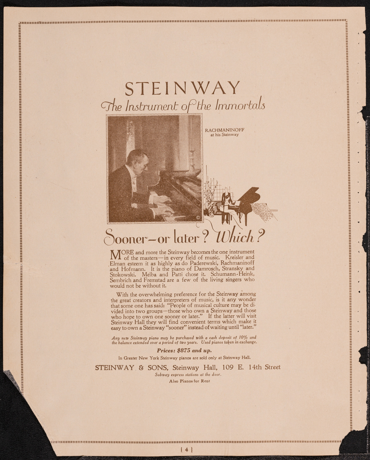 Victor Talking Machine Company, June 5, 1922, program page 4