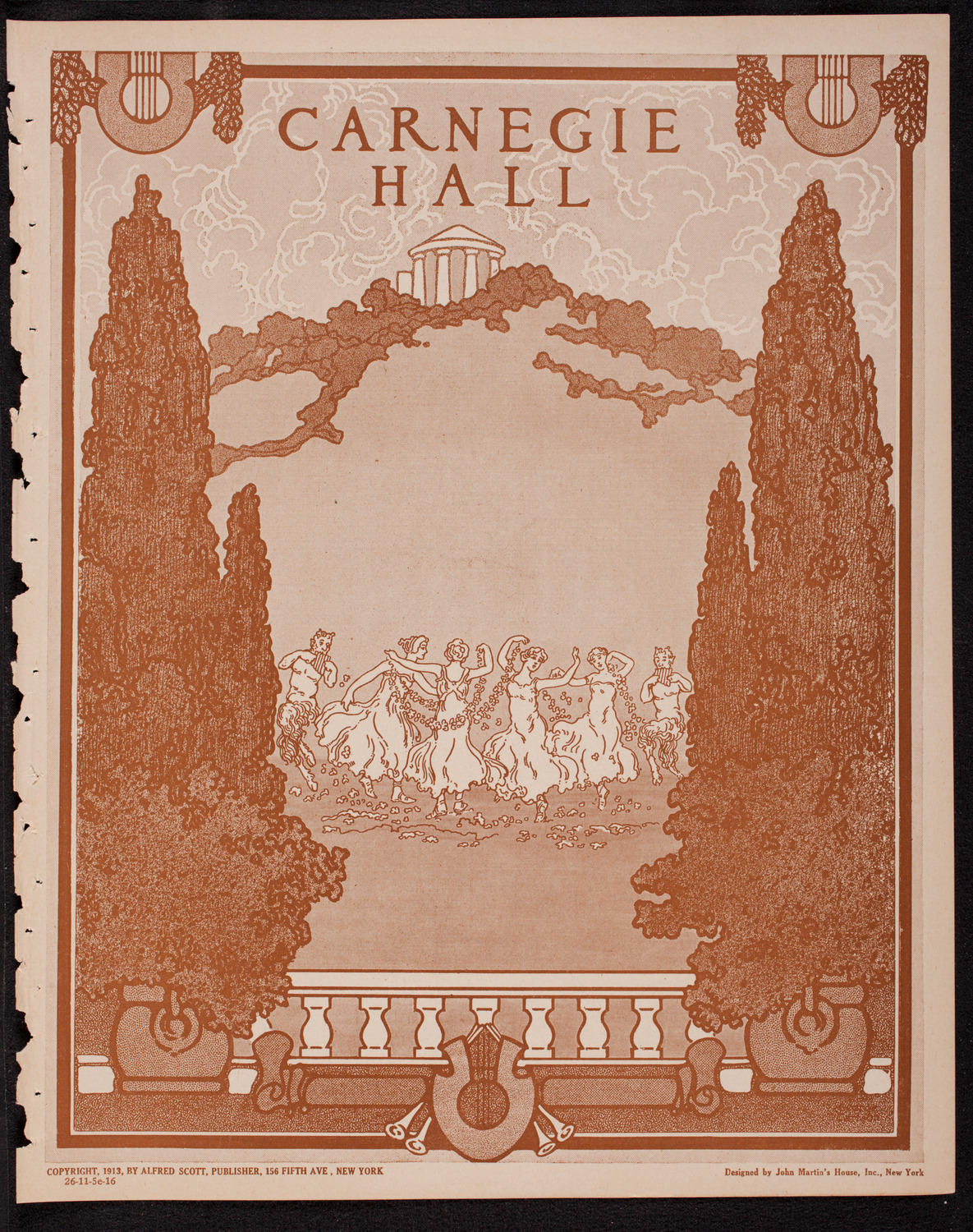 Elmendorf Lecture: Mexico, November 5, 1916, program page 1