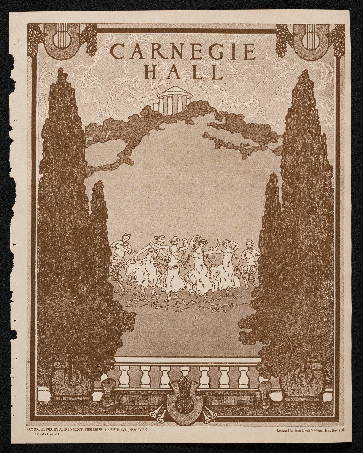 Elly Ney, Piano, January 16, 1923, program page 1